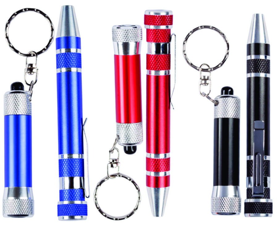 JUEGO DE DESARMADOR Y LAMPARA PORTÁTIL. C321